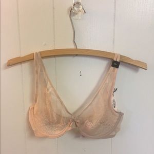 NWT Unlined Demi Bra